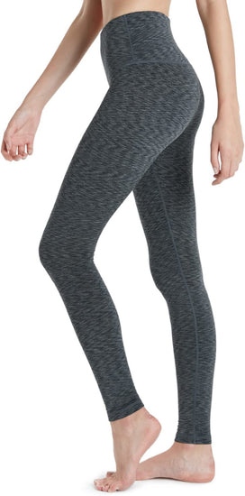 Women'S Thermal Tummy Control Yoga Pants with Pockets, High Waist Warm Fleece Lined Leggings, Winter Workout Running Tights