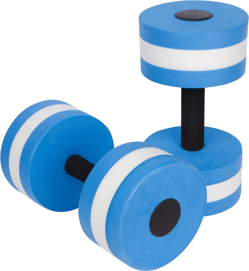 Lightweight Aquatic Exercise Dumbells - Set of 2 Foam - for Water Aerobics - by