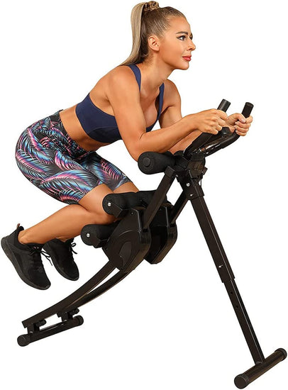 Ab Machine Multi-Functional Exercise Equipment for Home Gym, Height Adjustable Abs Workout Equipment