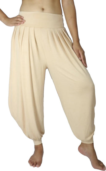 Women'S Drape Harem Aladdin Loose Elastic Waist Pants