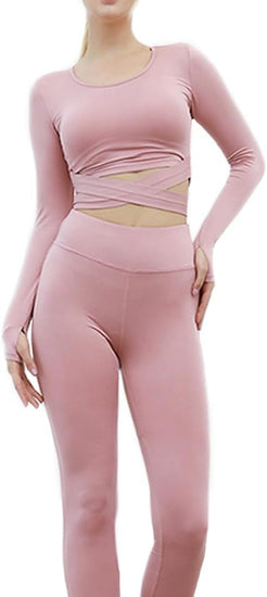 Workout Sets for Women 5 Piece Yoga Exercise Gym Outfits Sport Running Athletic Clothing Set Tracksuits Activewear