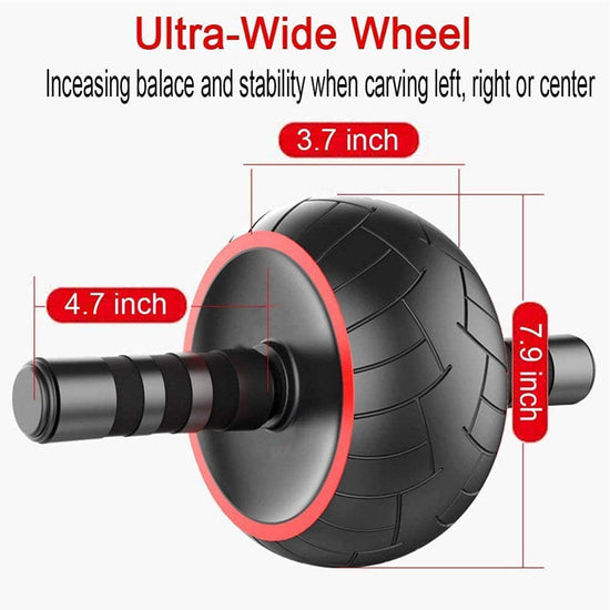 Ab Wheel Roller Pro Fitness Equipment Ab Workout Machine Abdominal Wheel Exercise Equipment Home Gym Core Training with Knee Pad