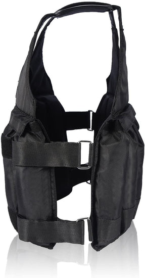 Weighted Vest, 20KG Weight Jacket Exercise Weightloading Training Waistcoat for Boxing Workout Fitness Running Weightlifting Training Powerlifting