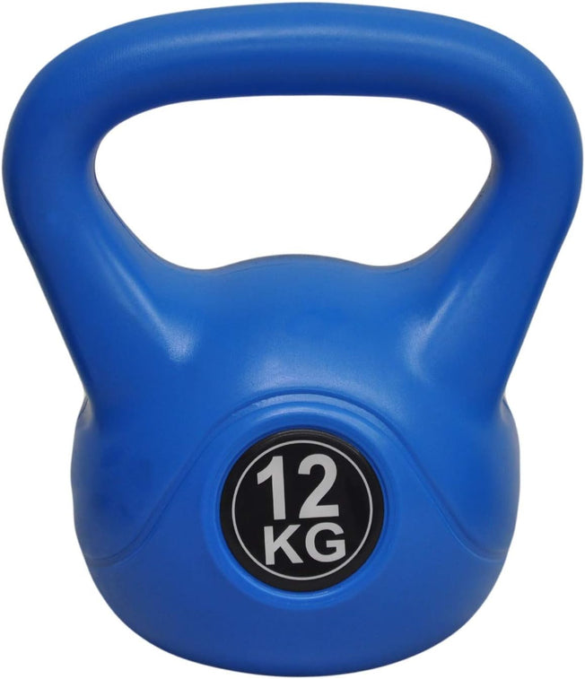Kettlebell 12Kg Kettlebell Home Gym Weight Fitness Exercise - BLUE - Training Fitness Equipment Sports Equipment