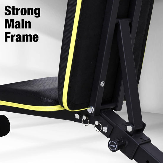 Adjustable Weight Bench - Multi-Functional Workout Bench Press Fitness Equipment for Home or Gym | Strength Training and Full Body Exercise Benches | Portable, Foldable, Flat, Incline and Decline