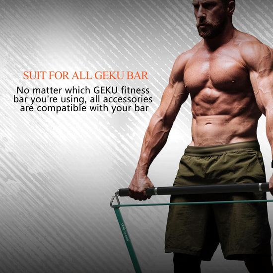 Resistance Bands Bar Accessories, Fitness Handles, Detachable Workout Bar Attachment，Only Available for ’S Products