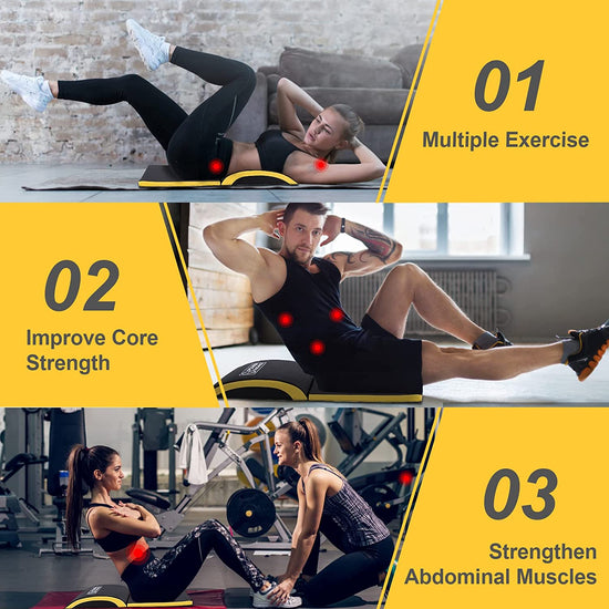 Ab Exercise Mat - Sit up Pad - Abdominal & Core Trainer Mat for Full Range of Motion Ab Workouts…