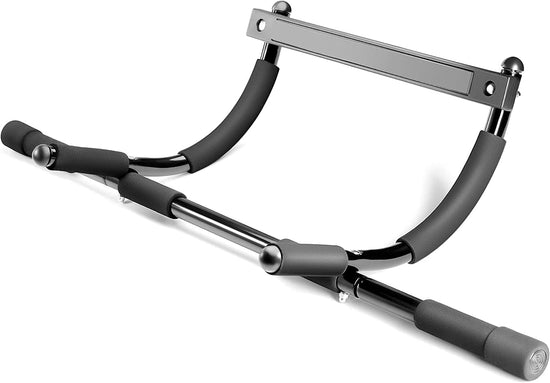 Door Pull up Bar - Heavy-Duty Door Pull up Bar for Home Gym - Adjustable Width Fits 24-32’’ Wide Door - Portable Doorway Chin up Bar - Multifunctional Indoor Upper Body Workout Bar - Black