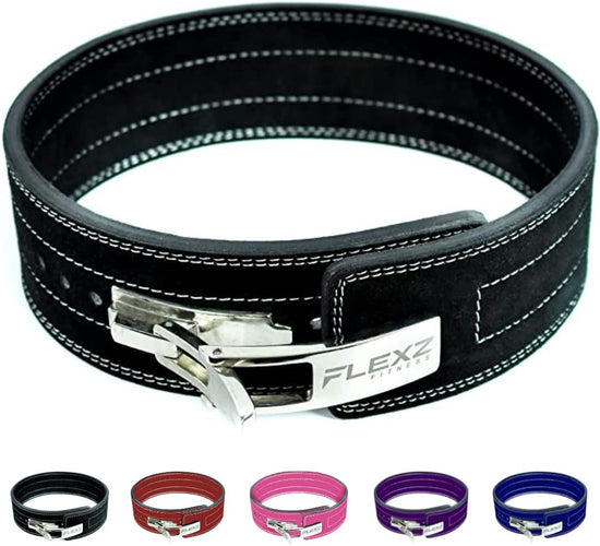 Powerlifting and Weightlifting Belt with Lever Buckle, 10Mm