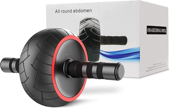 Ab Wheel Roller Pro Fitness Equipment Ab Workout Machine Abdominal Wheel Exercise Equipment Home Gym Core Training with Knee Pad