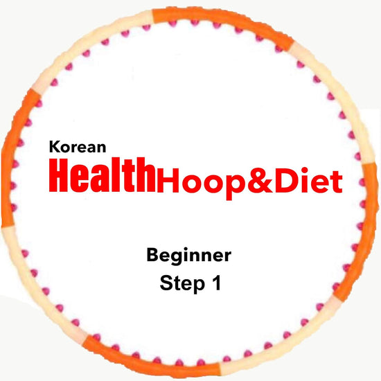 Dynamic Magnetic Hula Hoop Workout Fitness Diet Exercise 2.6Lb Step 1