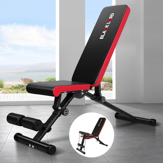 Fid Bench Weight Bench Press Foldable Full Body Training Equipment for Home Gym Workout Fitness
