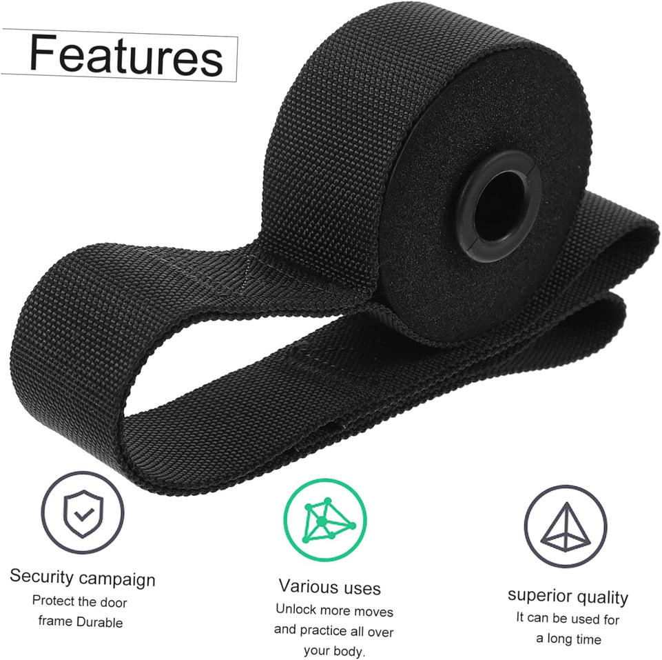 1Pc Pull Cord Door Buckle Pull Rope Door Anchor Resistance Bands Strap Door Anchor System Pulldown Rope Door Anchor Elastic Fitness Nylon Products