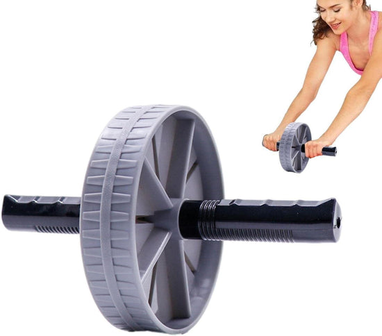 Ab Wheel Roller,Core Training Muscle Strengthening Equipment with Soft Handles - Ab Exercise Roller for Effective Core Training & Home Body Fitness