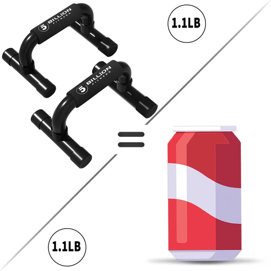 Push up Bars,5Billion Pushup Handles for Home Gym Fitness,Portable Parellette Bars,9'' X 5.7''X 4.7''