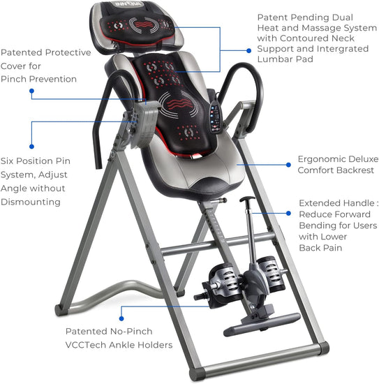 Innova ITM6000 Advanced Heat and Massage Therapeutic Inversion Table