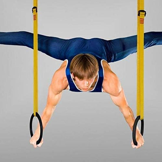 Fitness Gymnastics Rings Indoor Exercise Pull Ups Muscle Training Slimming Product Fitness Shaping Equipment,Fitness Equipment