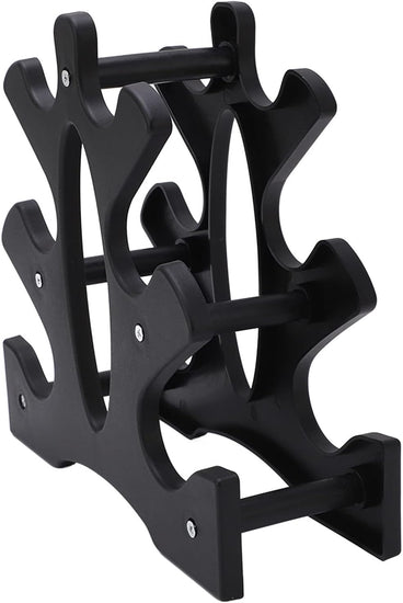 Dumbbell Rack, Dumbbell Weight Rack, 3 Tier Barbell Storage, Only Dumbbell Rack Stand, Home Fitness Accessory for Home, Office and Gym