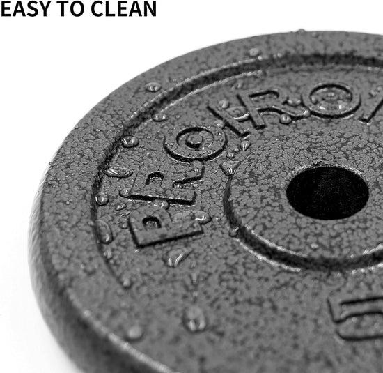 Cast Iron Weight Plates Set 1.25Kg,2.5Kg,5Kg,10Kg (Choice of Sizes) for 1" Dumbbell Handle Bar