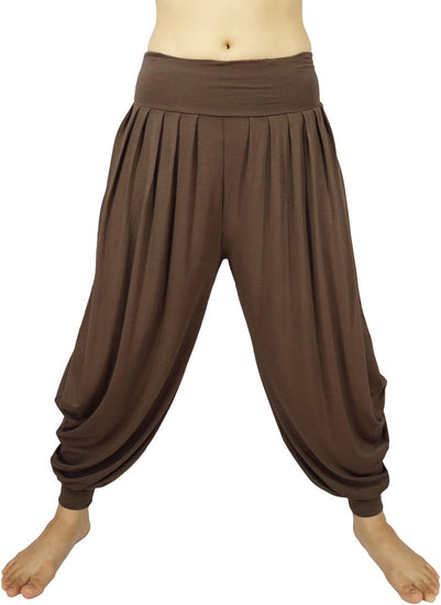 Women'S Drape Harem Aladdin Loose Elastic Waist Pants