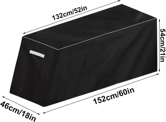 Workout Bench Cover Waterproof - Sit-Up Board Dust Protection Guard - Weight Bench Covers for Outside, Exercise Equipment Covers for Fitness Bench Seat