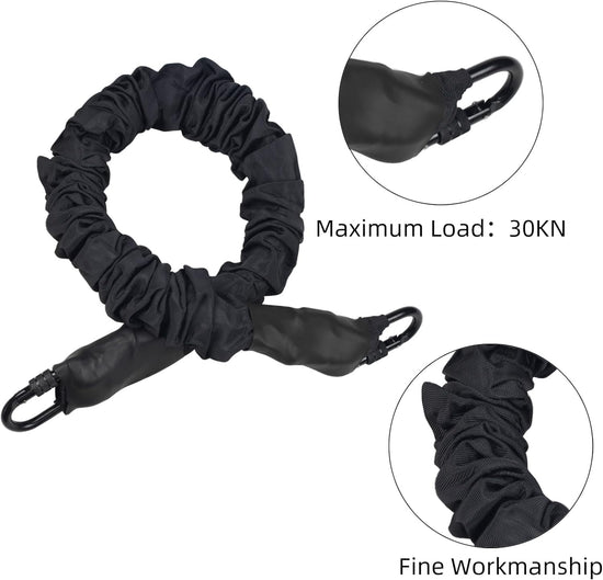 Single Bungee Fitness Resistance Rope, Aerial Dance Single Resistance Band Anti-Gravity Fitness Training Band - without Accessories - Professional Equipment for Home Fitness Exercise