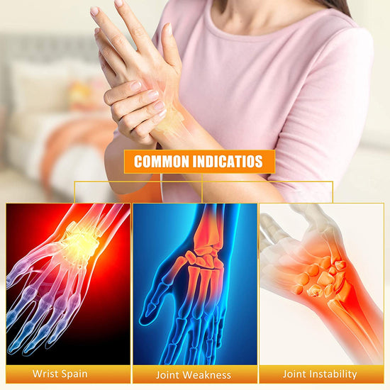 Updated 2021 Wrist Brace for Carpal Tunnel, Night Sleep Wrist Support Brace, Wrist Splint, Great for Wrist Pain, Sprain, Sports Injuries, Joint Instability, Suitable for Left and Right Hands