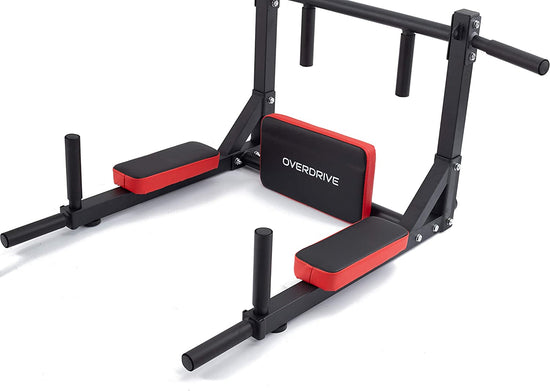 Pull up Bar and Dip Station by  Heavy Duty Wall Mounted Multi Grip Chip up Bar and Dip Bar for Home Gym Body Weight Exercise and Strength Training
