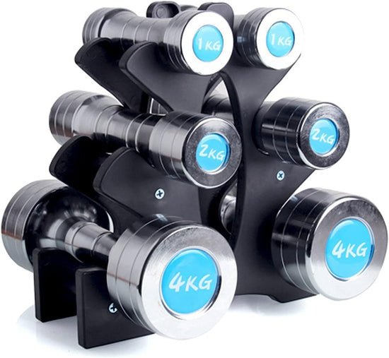 Dumbbell Rack, Dumbbell Weight Rack, 3 Tier Barbell Storage, Only Dumbbell Rack Stand, Home Fitness Accessory for Home, Office and Gym