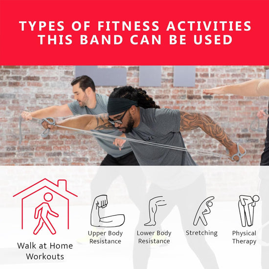 Resistance Bands 7 Ring Adjustable Resistance Bands for Working Out Home Workout Walking Exercise Workout Bands Fitness Program Exercise Bands Stretch Bands for Recovery