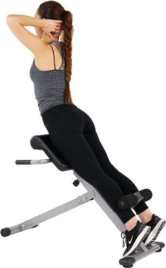 Hyperextension Roman Chair for Back, Glute, Hamstring and Ab Workouts
