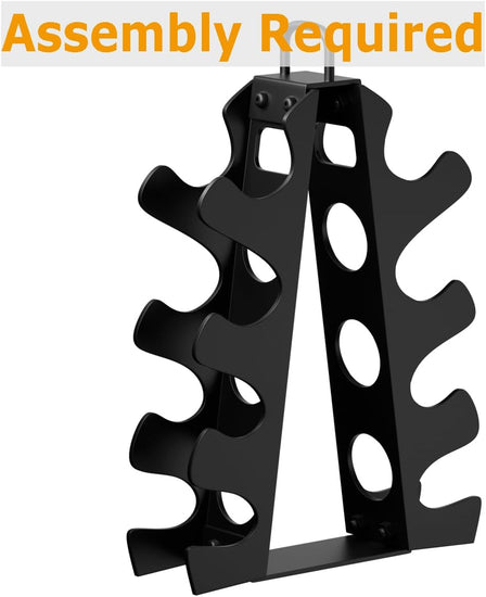 Weight Rack for Dumbbells,  Compact A-Frame Dumbbell Rack Stand Only, Dumbbell Rack with Handle, for Home Gym Workout