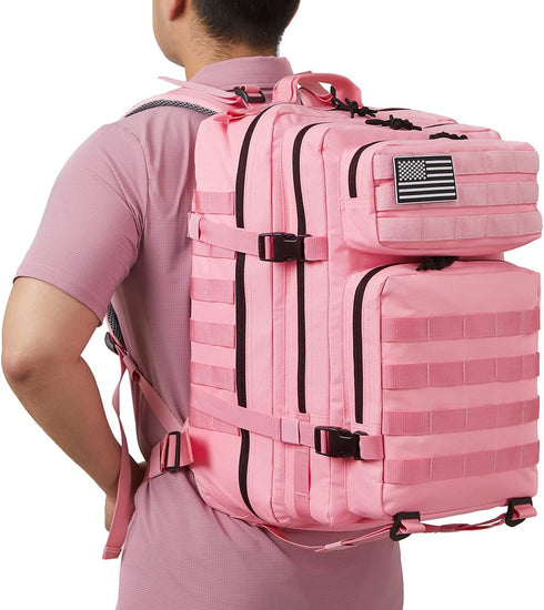45L Military Tactical Backpacks Molle Army Assault Pack 3 Day Bug Out Survival Bag Hiking Treeking Rucksack