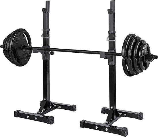 Adjustable Squat Rack Stand Barbell Racks Bench Press Racks Home Gym Portable Dumbbell Racks Multi-Function Weight Lifting