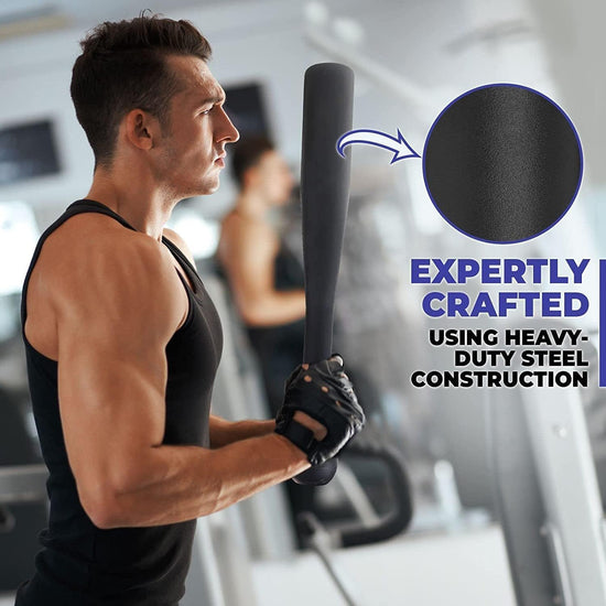 Indian Club 2KG to 12KG Power Clubs - Exercise Weight Club Bells - Grip and Forearm Strength Trainer Premium Quality Steel Indian Club Bell for Crossfit, MMA, Cardio, Strength Training, Fitness, Sports