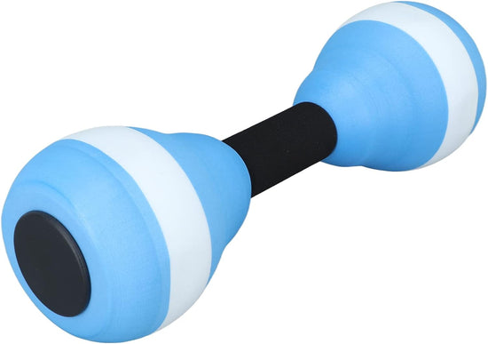 1 Pair Water Dumbbells, Aquatic Exercise Dumbbells, Pool Fitness Water Aerobic Exercise Foam Dumbbells Pool Resistance EVA Foam Dumbbell Set Water Fitness Equipment for Weight Loss
