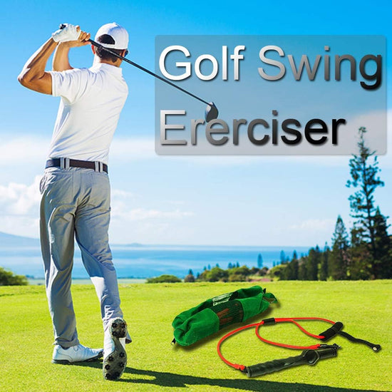 Golf Exerciser Resistance Bands Exercise Fitness or Pilates Workout Gym Sports Swing Cord