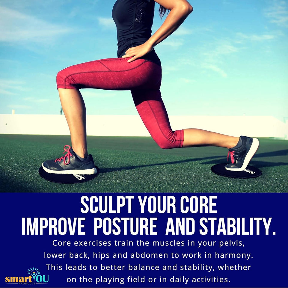 Resistance Loop Bands and Sliders - 5 Bands+2 Gliding Discs with Carrying Bag - Home Fitness Equipment for Arms, Shoulders, Legs, Butt, Physical Therapy, Stretching, Strength, Ab Workout and an Ebook.