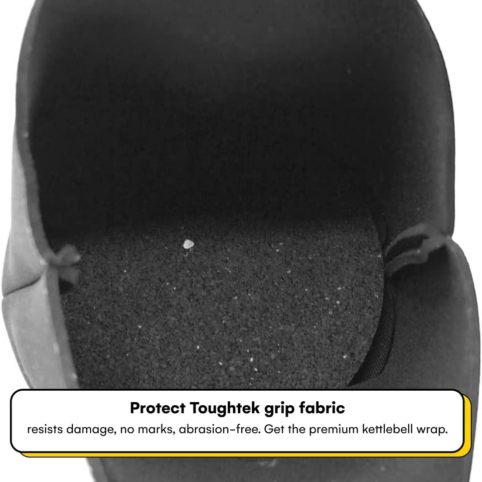 SPECIFIC to  PRODUCTS - Powder Coat Kettlebell Wrap (4-48 KG) - Floor Protector Kettlebell Cover with 3Mm Neoprene Sleeve for Gym or Home Fitness Kettlebell Protection