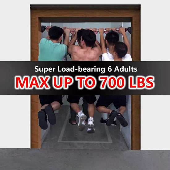Pull up Bar No Screw Installation Doorway Chin up Bar Adjustable Width Locking Mechanism Fitness Workout Bar Home Gym Equipment
