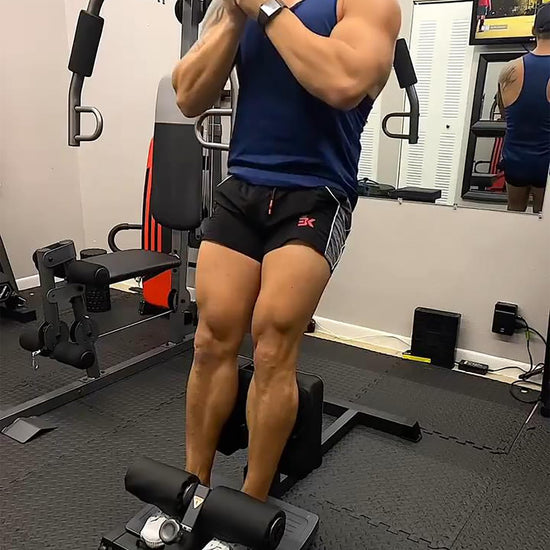 Men'S Gym Sport Shorts, Lightweight Workout Fitness Running Shorts 5" Quick Dry Exercise Bodybuilding Shorts Zip Pocket
