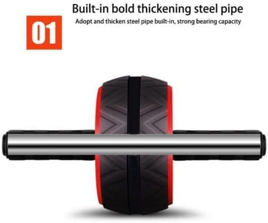 Ab Roller for Core Training, Abdominal Workout Equipment, Ab Wheel for Home Gym Exercises, Abdominal Muscle Roller for Fitness