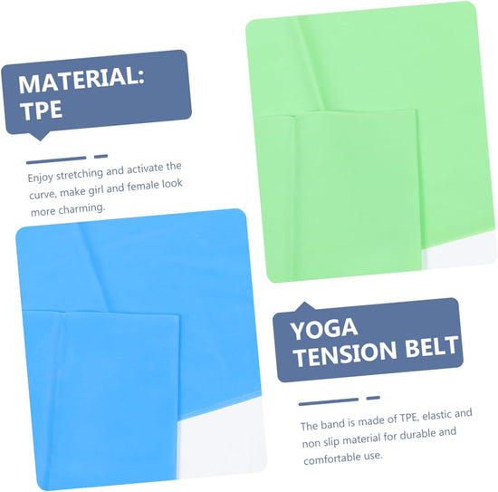 3Pcs Fitness Band Resistance Band Product Tension Band TPE Exercise Band Elastic Band Sports Belt Yoga Resistance Strap Fitness Resistance Bands Fitness Yoga