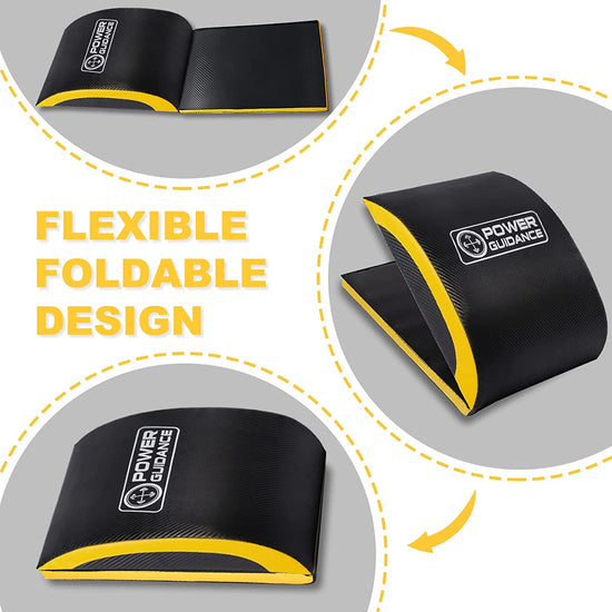 Ab Exercise Mat - Sit up Pad - Abdominal & Core Trainer Mat for Full Range of Motion Ab Workouts…