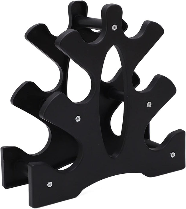 Dumbbell Rack, Dumbbell Weight Rack, 3 Tier Barbell Storage, Only Dumbbell Rack Stand, Home Fitness Accessory for Home, Office and Gym