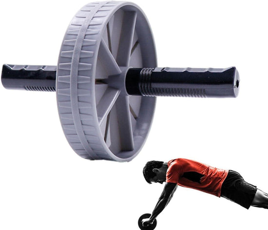 Ab Wheel Roller,Core Training Muscle Strengthening Equipment with Soft Handles - Ab Exercise Roller for Effective Core Training & Home Body Fitness