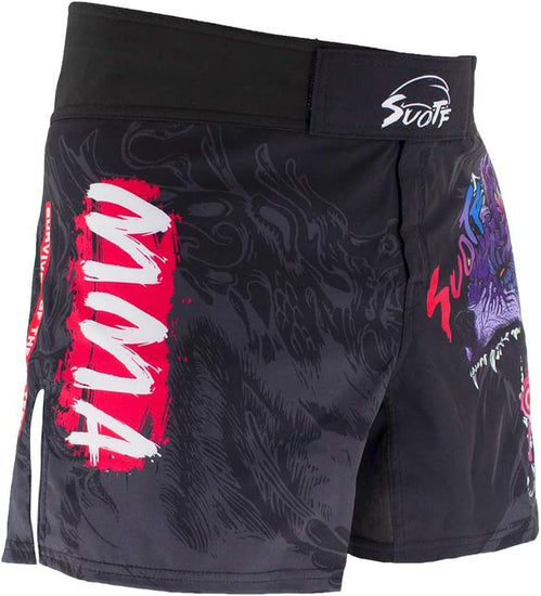 MMA Shorts for Men Fight Shorts Men BJJ Boxing Trunks for Men Grappling