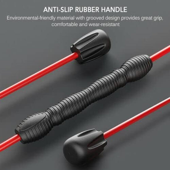 Training Stick, 5.2Ft Multi-Function Fitness Elastic Rod, Red Removable Exercise Flexi-Bar, for Adults Home