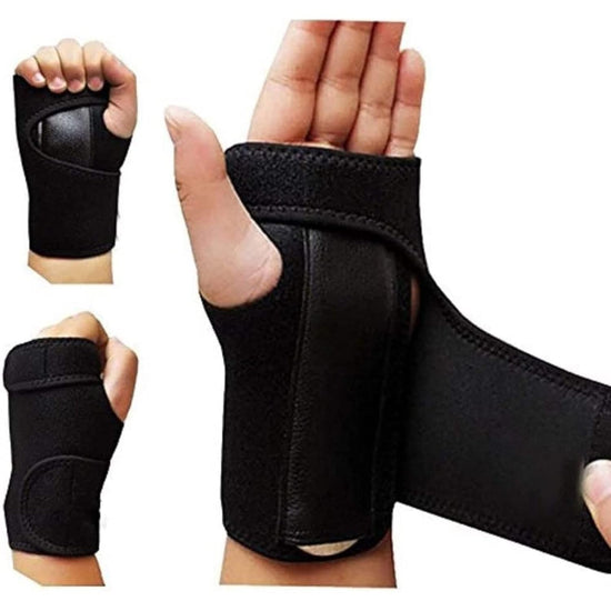 Wrist Support Brace - Splint Wrist Brace - Pro, Left Hand, S/M