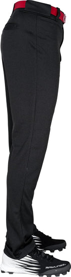 Semi-Relaxed Full Length Baseball Pant | Solid & Piped Options | Adult Sizes | Multiple Colors